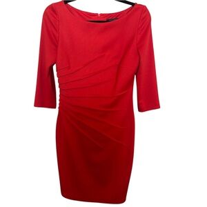 David Meister Red Dress